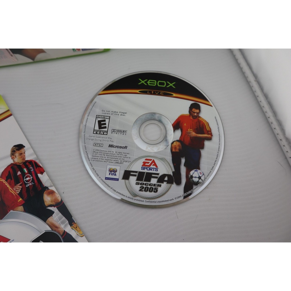 FIFA Soccer 2005 (Microsoft Xbox, 2004) CIB Complete Tested and Working Great - Picture 3 of 7